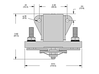 103 Series - Contactors - Dimensional Picture