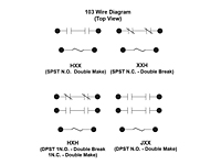 103 Series - Contactors - Wiring Diagram