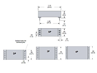 193 Series - Dry Miniatrue Reed Relays - Dimensional Picture