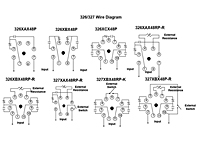 326/327 Series - Time Delay Relays - Wiring Diagram