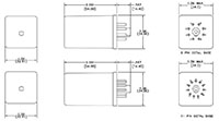 88H Series - Hermetically Sealed Relays - Dimensional Picture