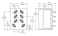 SK-TRF8-MP - Dimensions